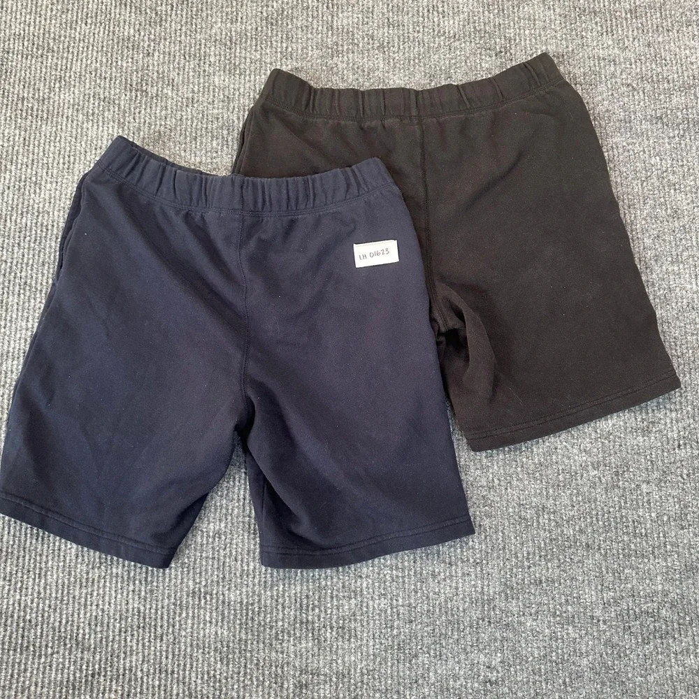The Children's Place Active Jersey Shorts 16 XXL Husky Black Navy 2-Pack Cotton